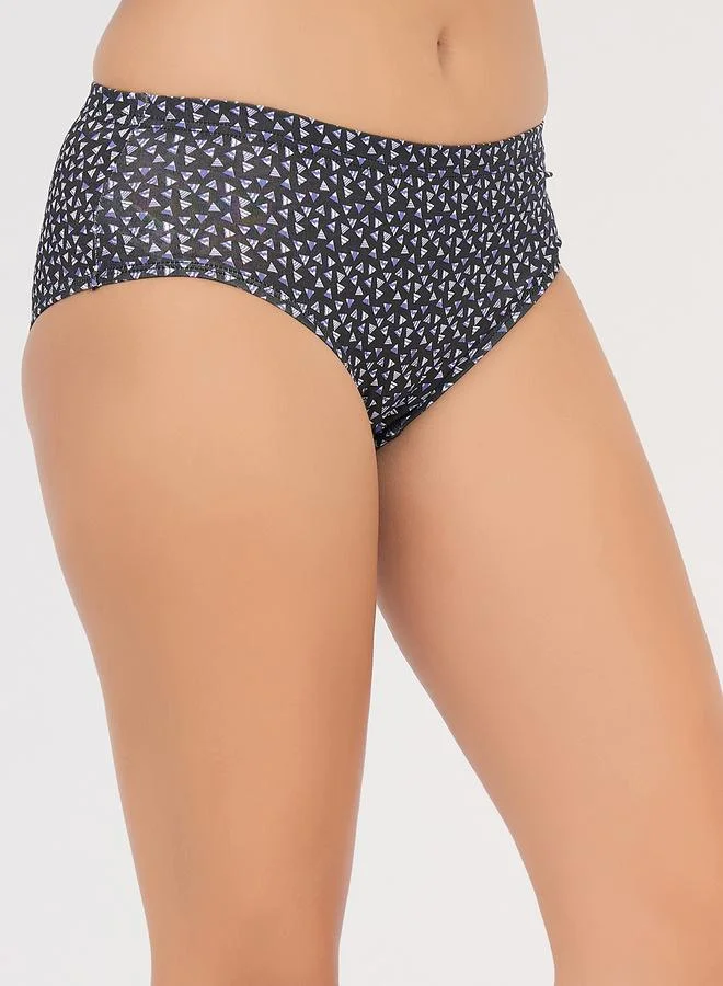 Clovia  Pack of 3-Mid Hipster Bikini with Inner Elastic - Cotton for Women | Best Price UAE